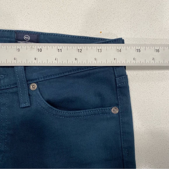 Ag Adriano Goldshmied The Stilt Cigarette Jean Dark Blue sz 26 - Picture 7 of 9